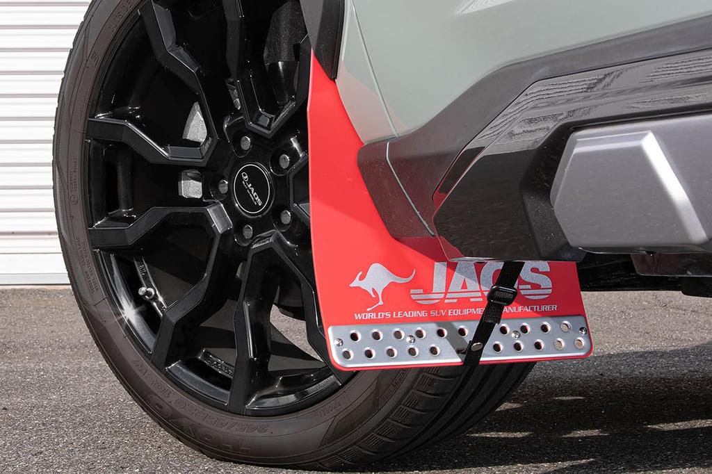 JAOS Mudguards III Front Set Red for Toyota RAV4 Adventure (50 Series) B621125F