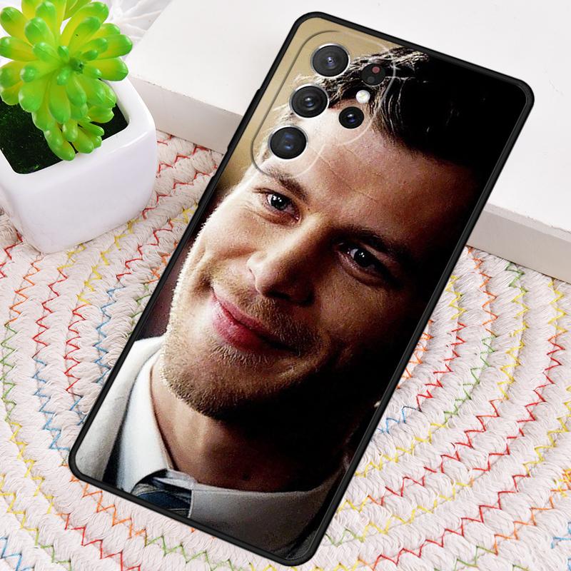 Impression Klaus Mikaelson Étui de téléphone en silicone Pour Samsung Galaxy note 10 pro S26 S25 S24 S23 S22 S21 Plus S25Ultra Coque Capa