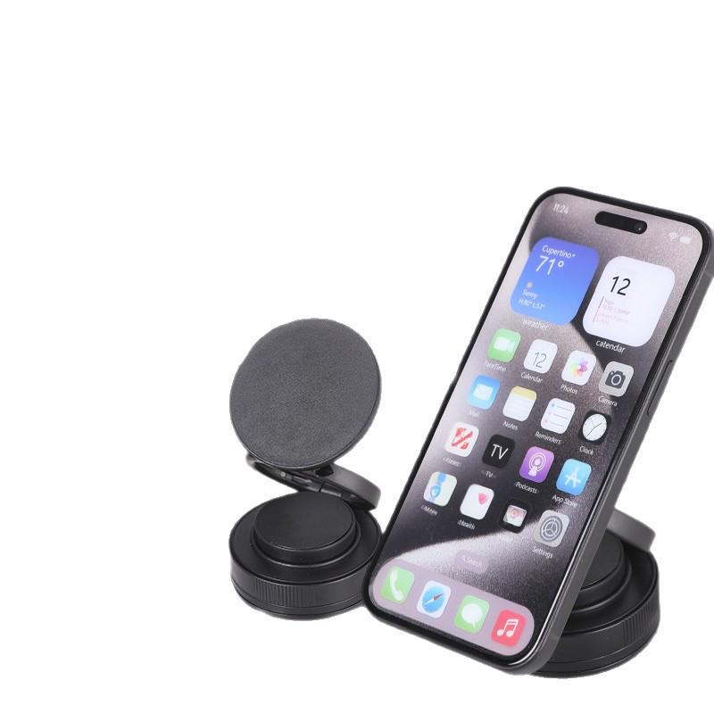 Universal Magnetic Car & Desktop Phone Holder with Vacuum Suction