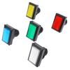 5Sets Arcade Rectangular Push Button Led Illuminated Rectangular Square 12V Light Microswitch For Arcade Machine Video Game Slot