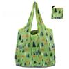 Household Goods Foldable Handy Shopping Bag Reusable Tote Pouch Recycle Frinted Storage CLE