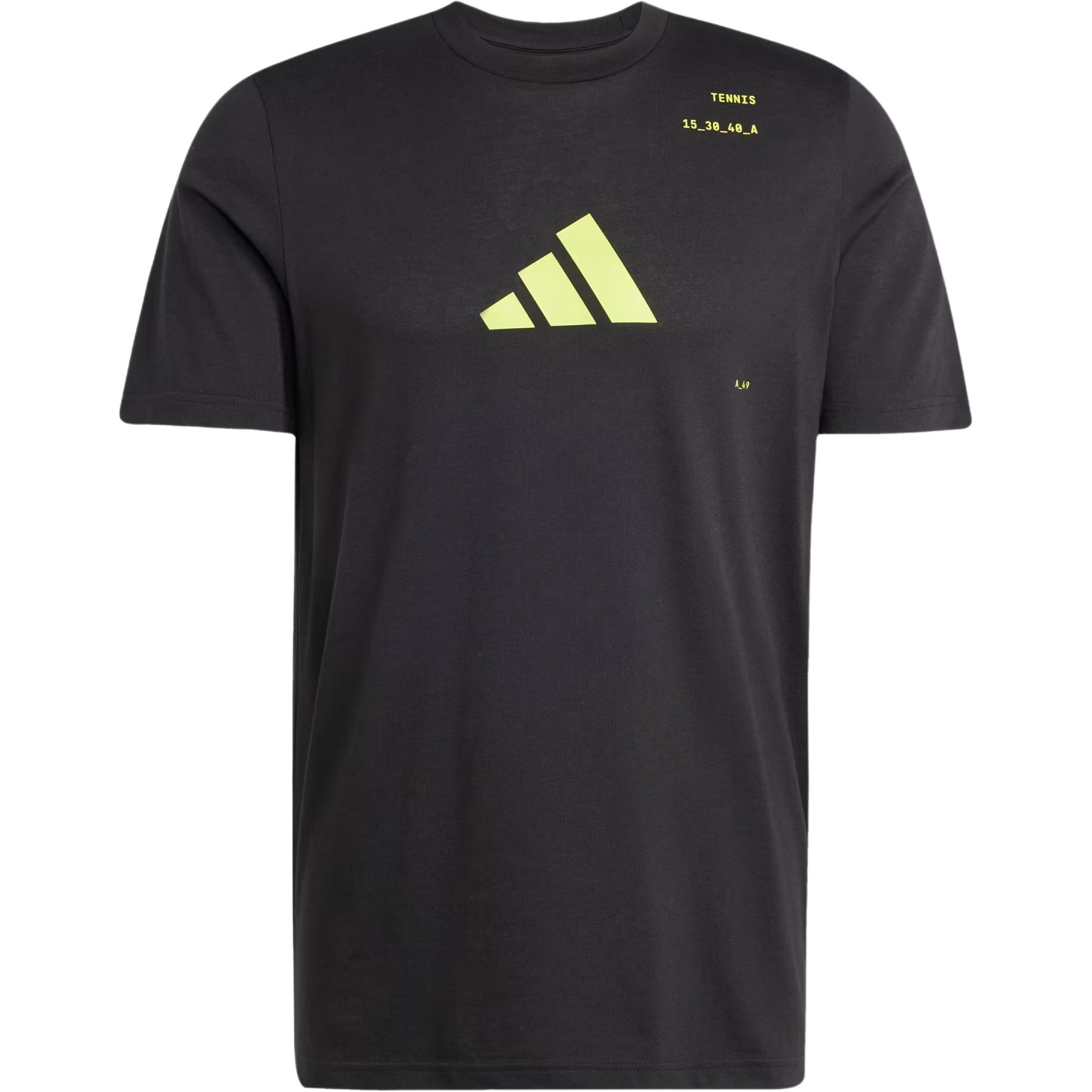 Adidas Free Shipping With AdiClub Aeroready Tennis Category Graphic Tee JD6017 XXL