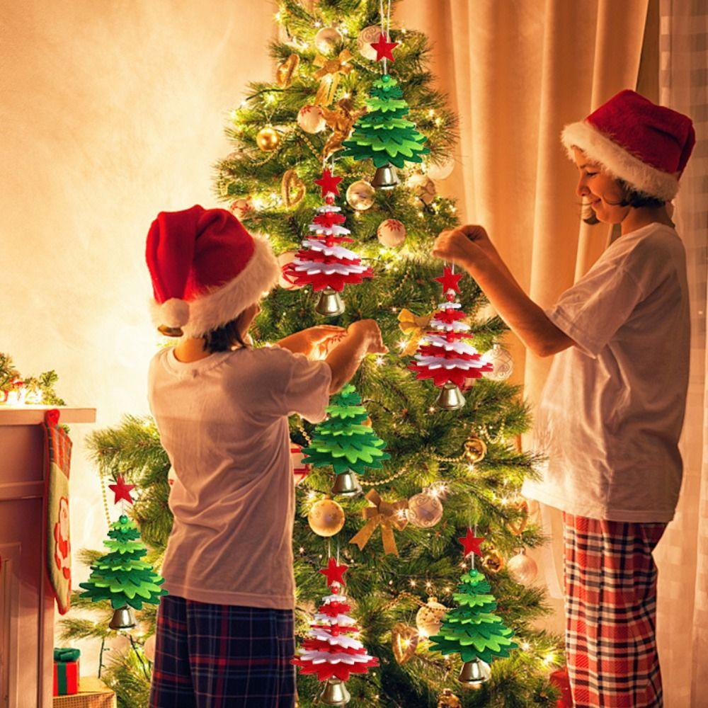 Hängender Anhänger Filzstoff Weihnachtsbaumschmuck Weihnachten Neujahr
