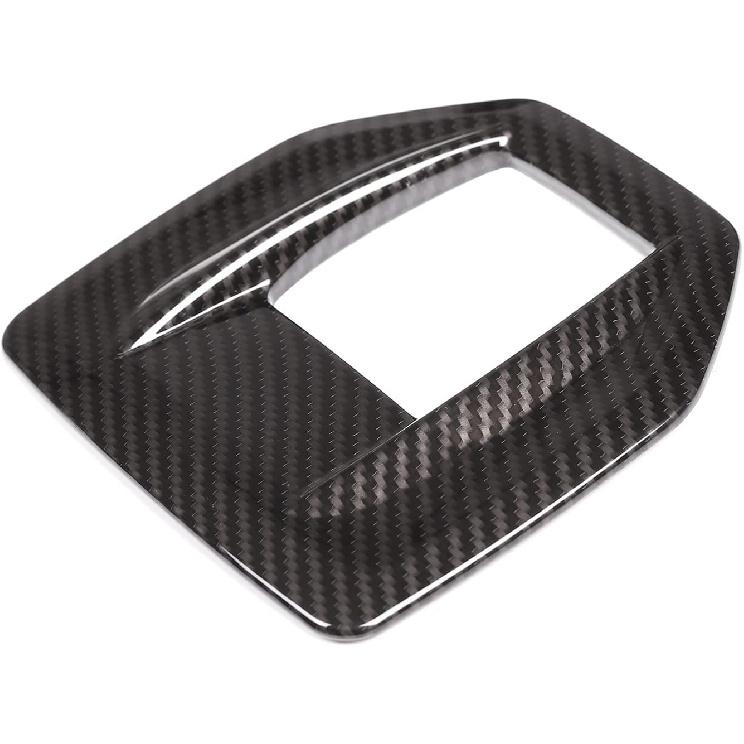 LLKUANG for Alfa Romeo Giulia Stelvio 2017 2018 2019 ABS Carbon Fiber Interior Center Console Gear Shift Panel Cover Trim