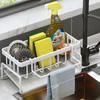 Stainless Steel Auto Drain Tray Partition Drain Rack Self-draining Sink Shelf  Kitchen