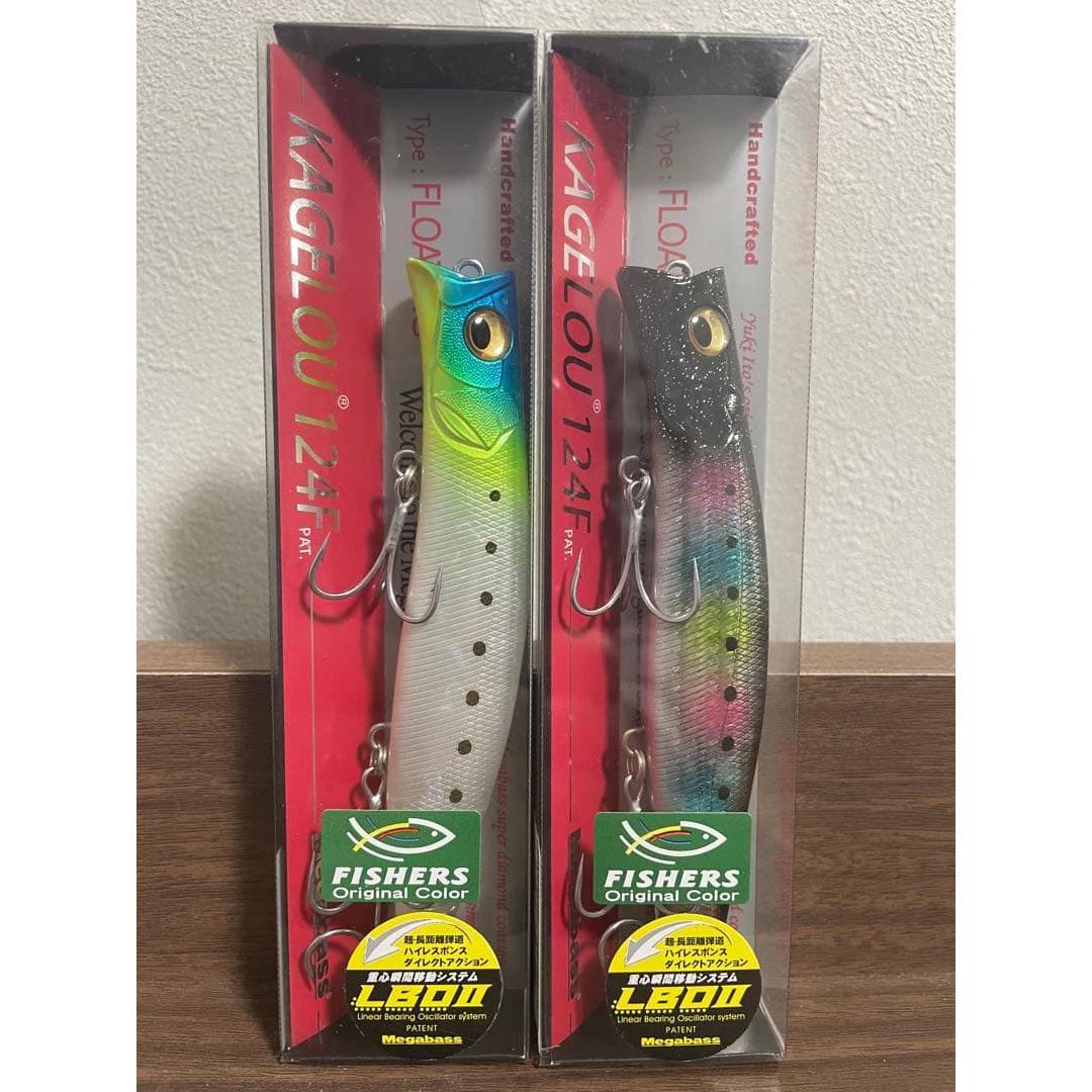 Used Fishers Oricara Megabass Kagerou 124f Fishing Show 2026