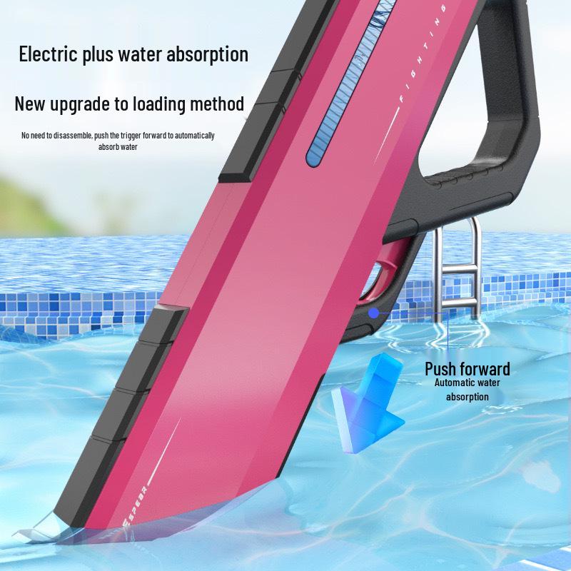 High-Pressure Leak-Proof Automatic Water Absorption Water Gun for Children & Adults