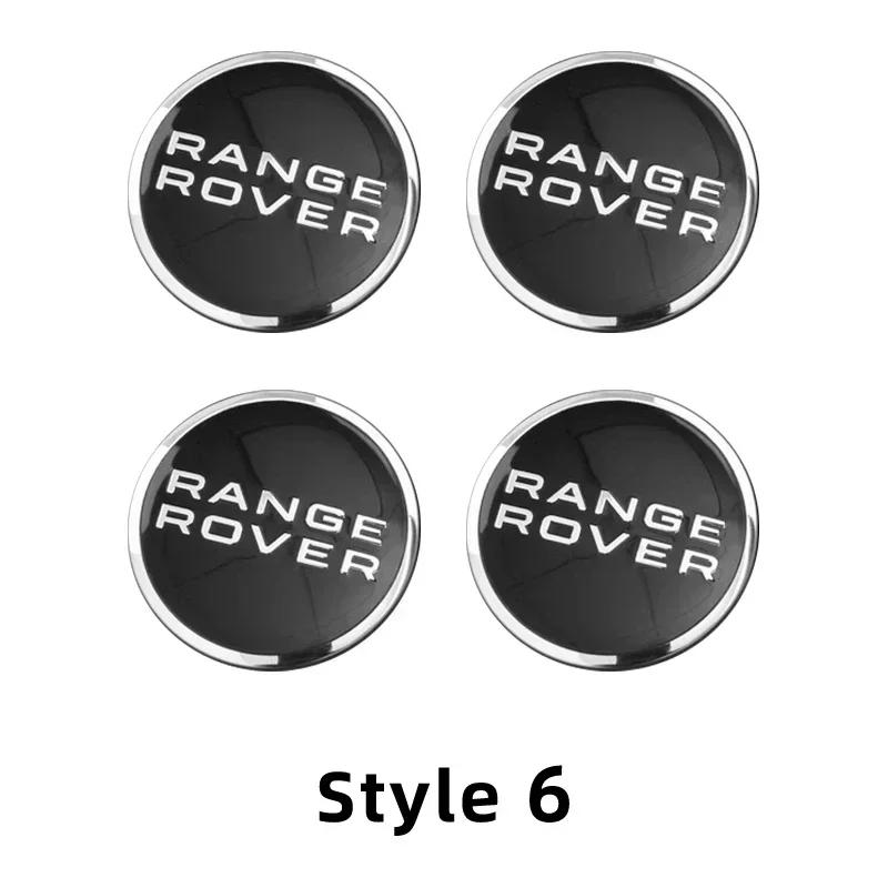 NEW 4pcs 62mm Car Wheel Center Cap Logo Hub Badge Rims Cover Land Rover Discovery 3 4 R4 LR2 Range Rover Evoque Sport Dander 2 3