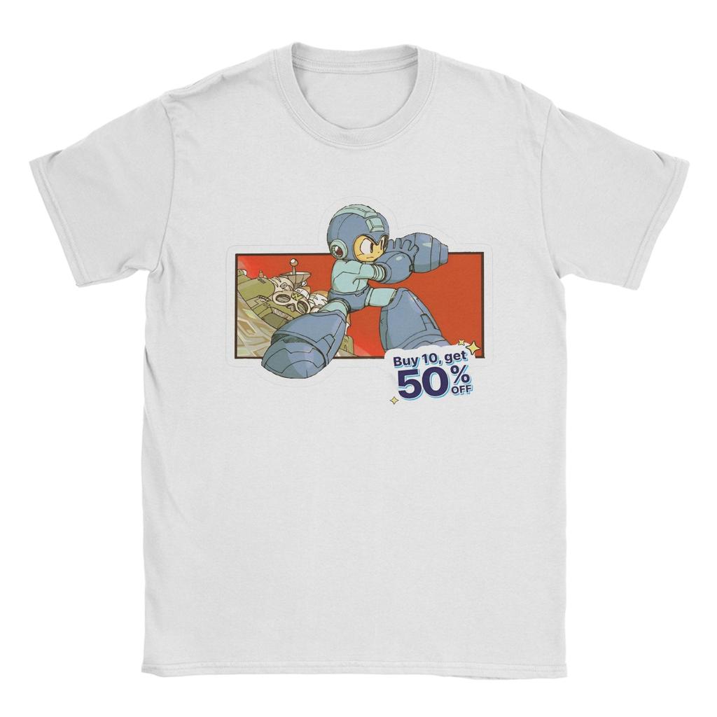 Streetwear Megaman X Zero Art T-Shirt For Men Women O-neck Short Sleeve Tops Shirts  Cotton Summer Clothing