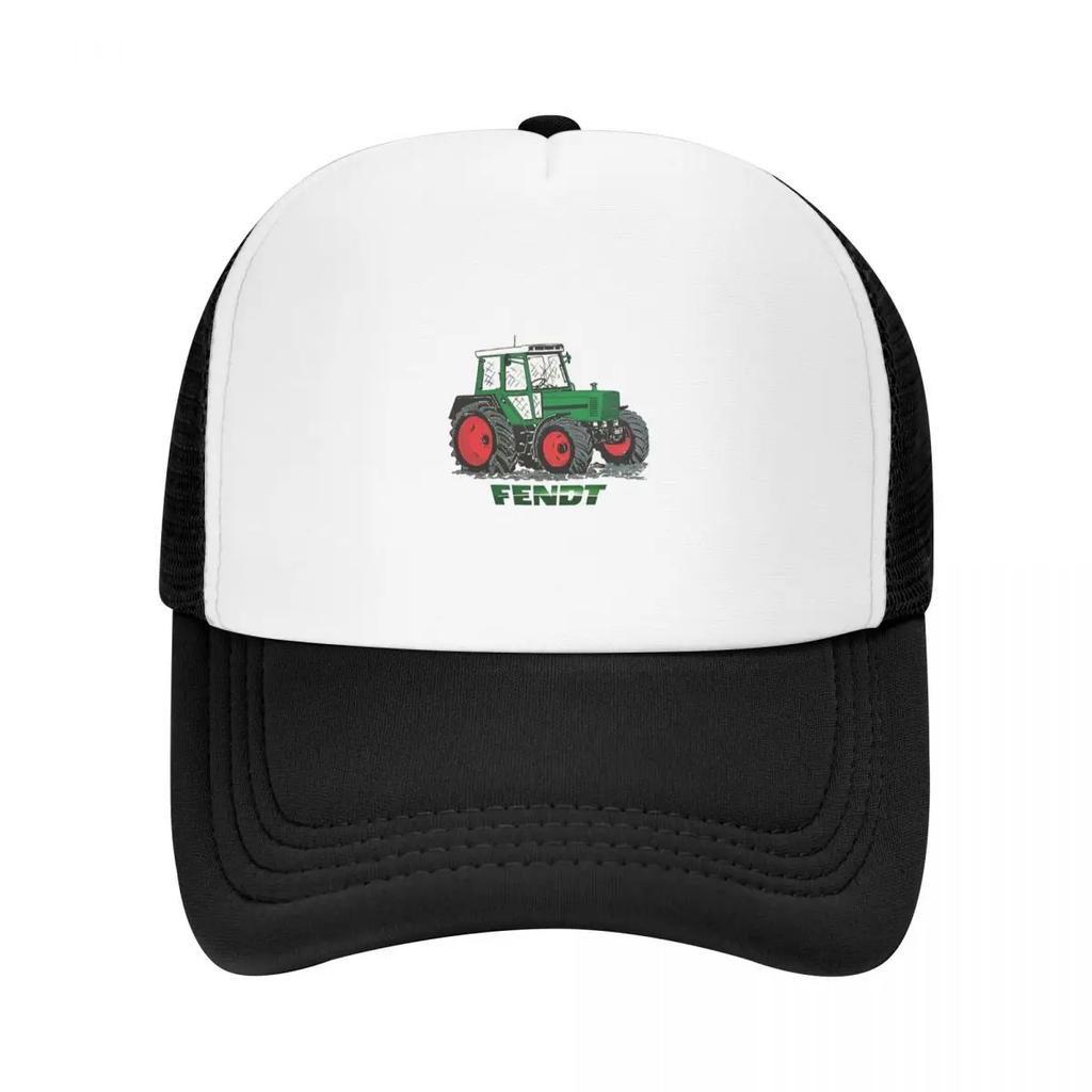 Fendt Grüne Kappe Mode Lässig Netz Baseballkappen Verstellbare Mütze Hip Hop Sommer Unisex Baseballkappen Mehrfarbig