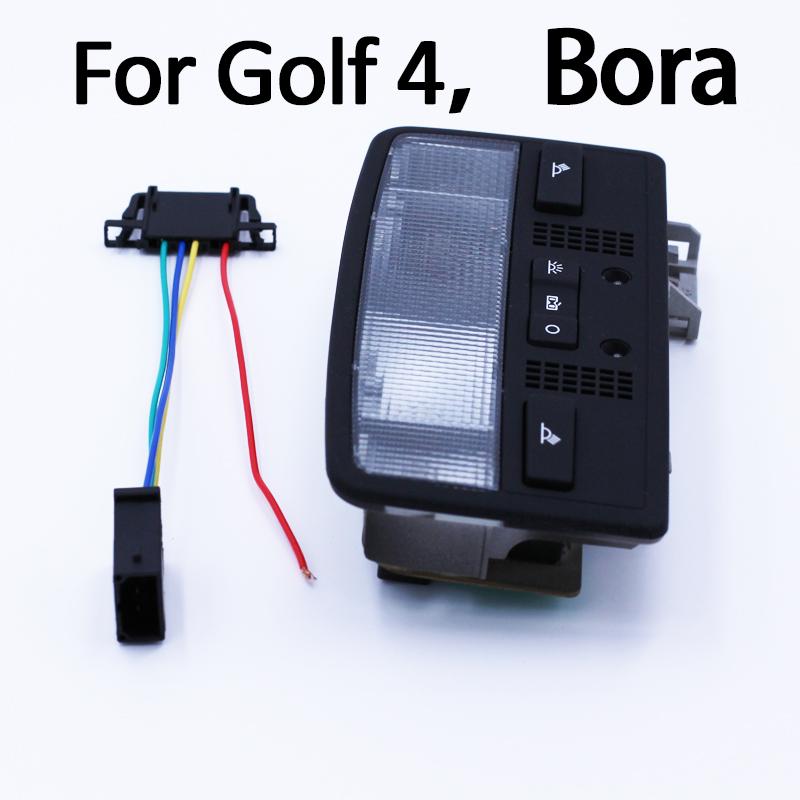 Black/Gery/Beige 3BD 947 105 2EN 3B7 947 105F 3BD947105 Red Color Dome Light Interior Reading Lamp for Passat B5 Golf 4 Bora