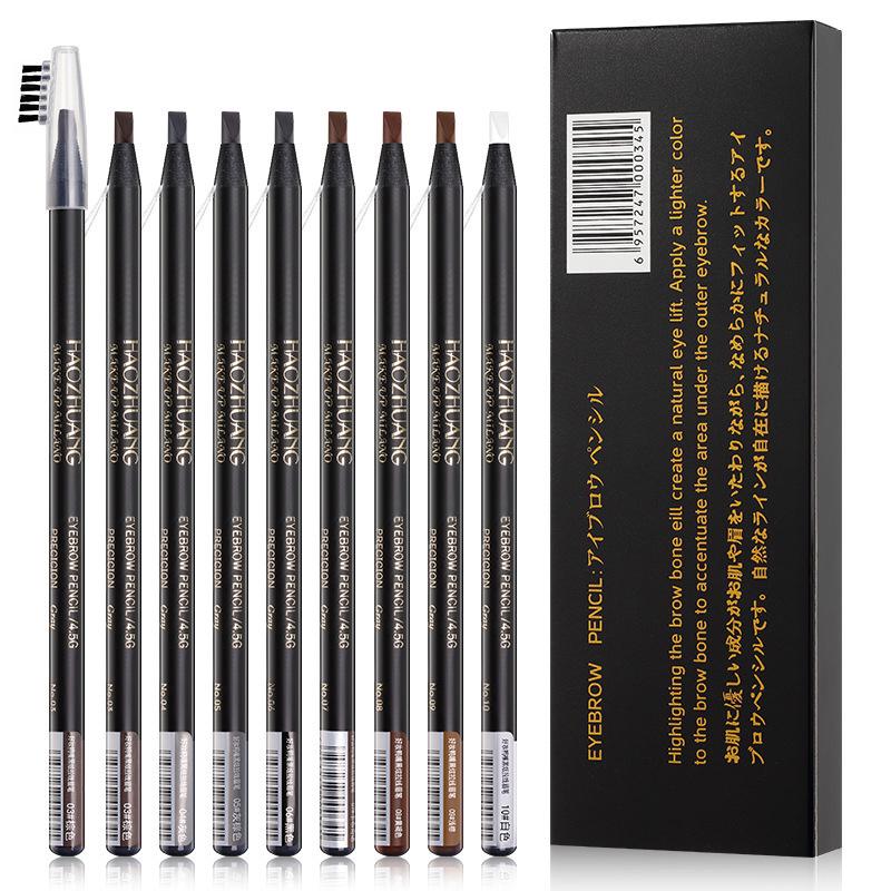1PCS Eyebrow Pencil Long-Lasting White Eyebrows Cosmetic High Quality Natural Waterproof Makeup Wholesaletattoo Eyebrow Pencil