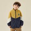 Duoduo Home Boys' Lightweight Fleece Stand-Collar Jacket