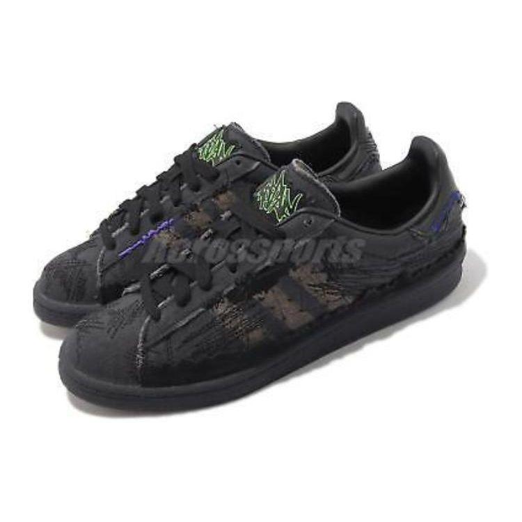 Youth of Paris x adidas Campus 80s Schwarz Herren Sneaker Core-Black GX8433