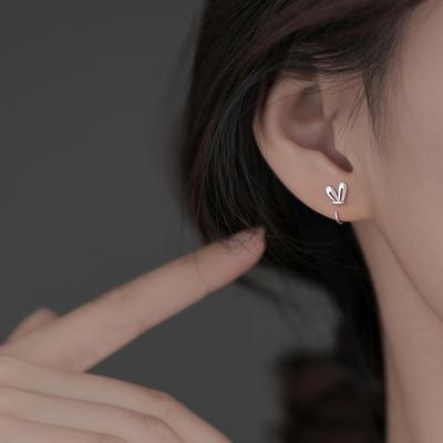 Sensens Style Kaninchen Stecker Weich Niedlich Verspielt Kaninchenohren Ohrhaken Das Jahr der Ohrringe Weiblich Bff