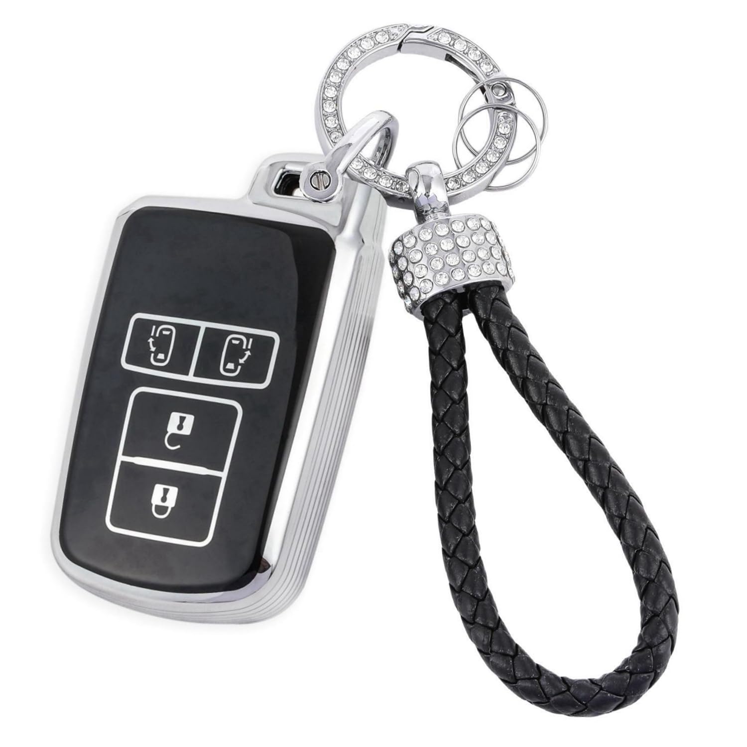 

Чехол для ключа Noah 80 Voxy 80 Series Совместим с Toyota Vellfire 30 Sienta Key Легкий и Милый [ZANEKO] Серия, Esquire, Alphard, Серия, Чехол,