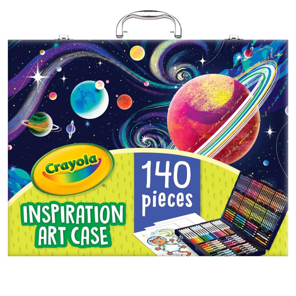 Crayola Drawing Inspiration Art Case Colored Markers 042532 Authentic Crayons, Pencils,