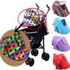 Protection Solaire Ombrage Capote Housse Pare-Soleil pour Poussette Accessoires Poussettes Visière Ombrage Soleil UV Blackout Noir