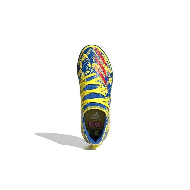 adidas X GHOSTED Abrasion Resistant Low Top Kids' Soccer Shoes Blue Yellow Red Kids' GZ8705