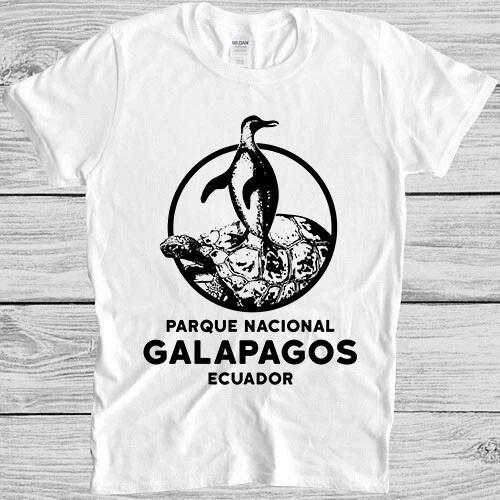 

Galapagos National Park Ecuador Penguin Tortoise Funny Gift Tee T Shirt M1210 2XL