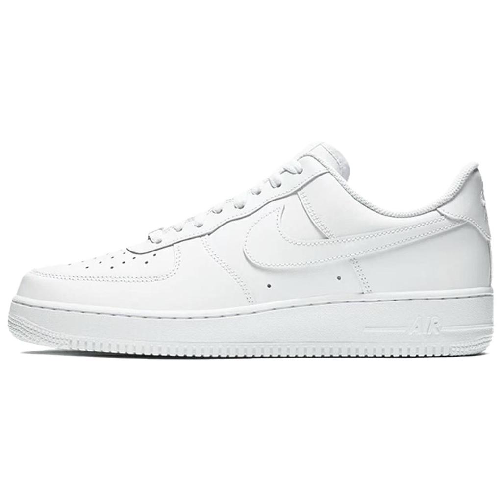 Nike Air Force 1 Ink Stain Old Shadow Abrasion Resistant Abrasion Resistant Low Top Skateboard Shoes Unisex Black White CW2288-111(Team1178-)