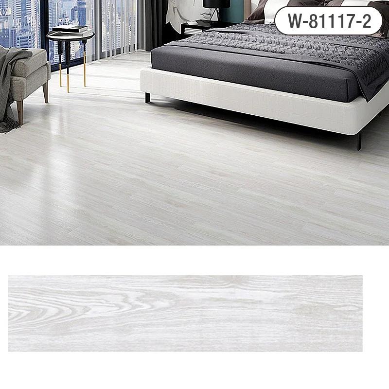 5pcs 91x15cm Peel and Stick Floor Tile Decals, Self-Adhesive Vinyl Plank Flooring with Farmhouse Wood Grain Look