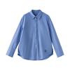 Chuyu Women's Floral Embroidered Pure Cotton Casual Shirt