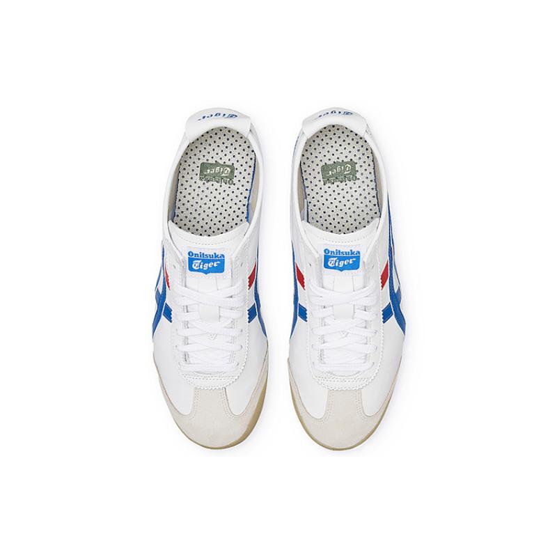 ONITSUKA TIGER Mexico 66 White Blue Red Sneakers DL408-0146