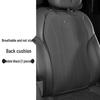 Mercedes-Benz Nappa Leather Perforated Seat Cushion - Universal, Ultra-thin, Breathable, All-Season Luxury Style.