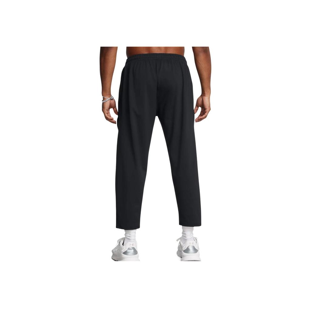 Under Armour UA Meridian Odolné Pohodlné Stylové Všestranné Tříčtvrteční Ležérní Šortky Pánské šortky Černá 1386979-001