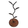 Soporte para Tazas de Café Multifuncional Ahorro de Espacio Hierro y Madera Maciza Estante de Almacenamiento para Tazas de Té