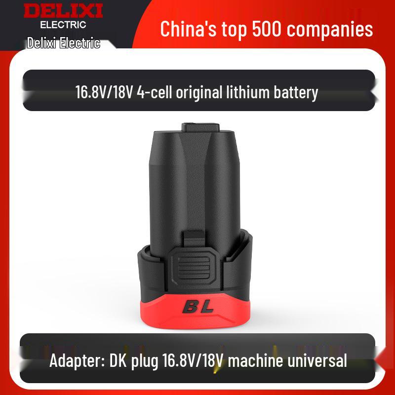 Delixi 16.8V Electric Ratchet Wrench with Lithium Battery and Charger Accessories