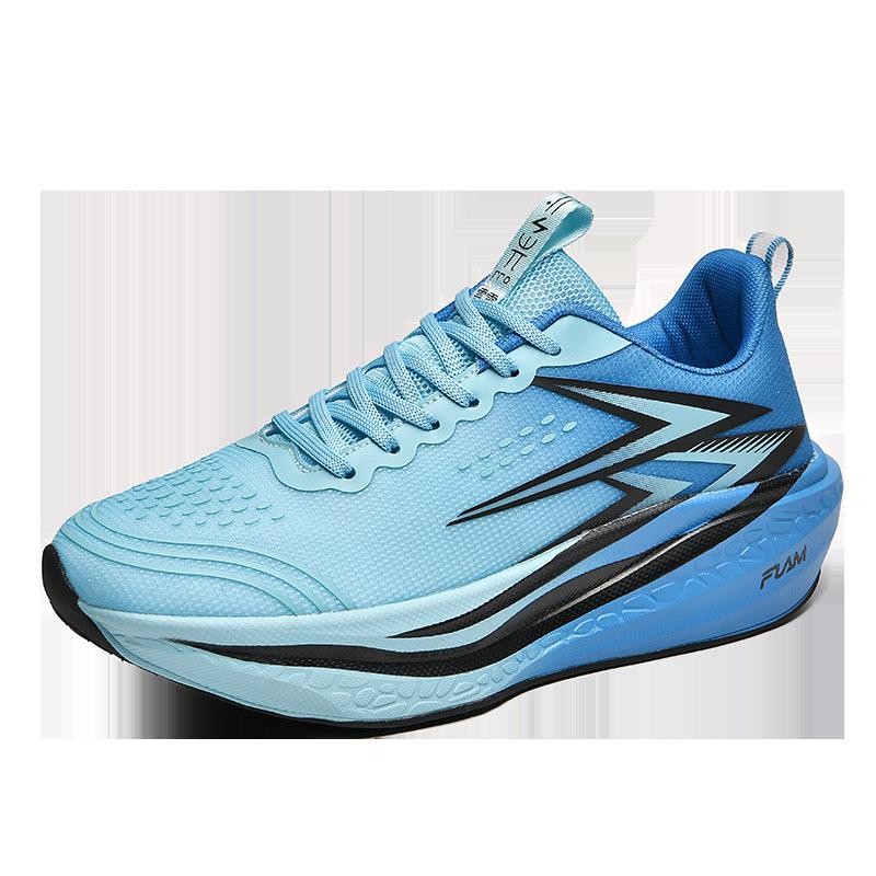 Explosive carbon board youth professional marathon racing shock absorption rebound non-slip running shoes