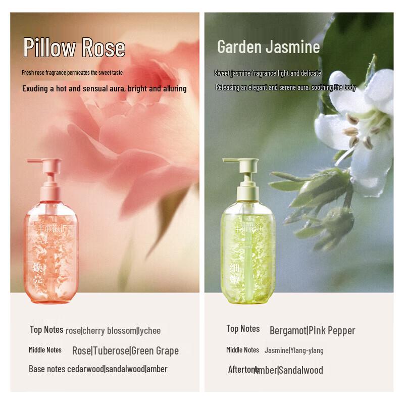 Little Dream Garden Rose Petal Scented Shower Gel