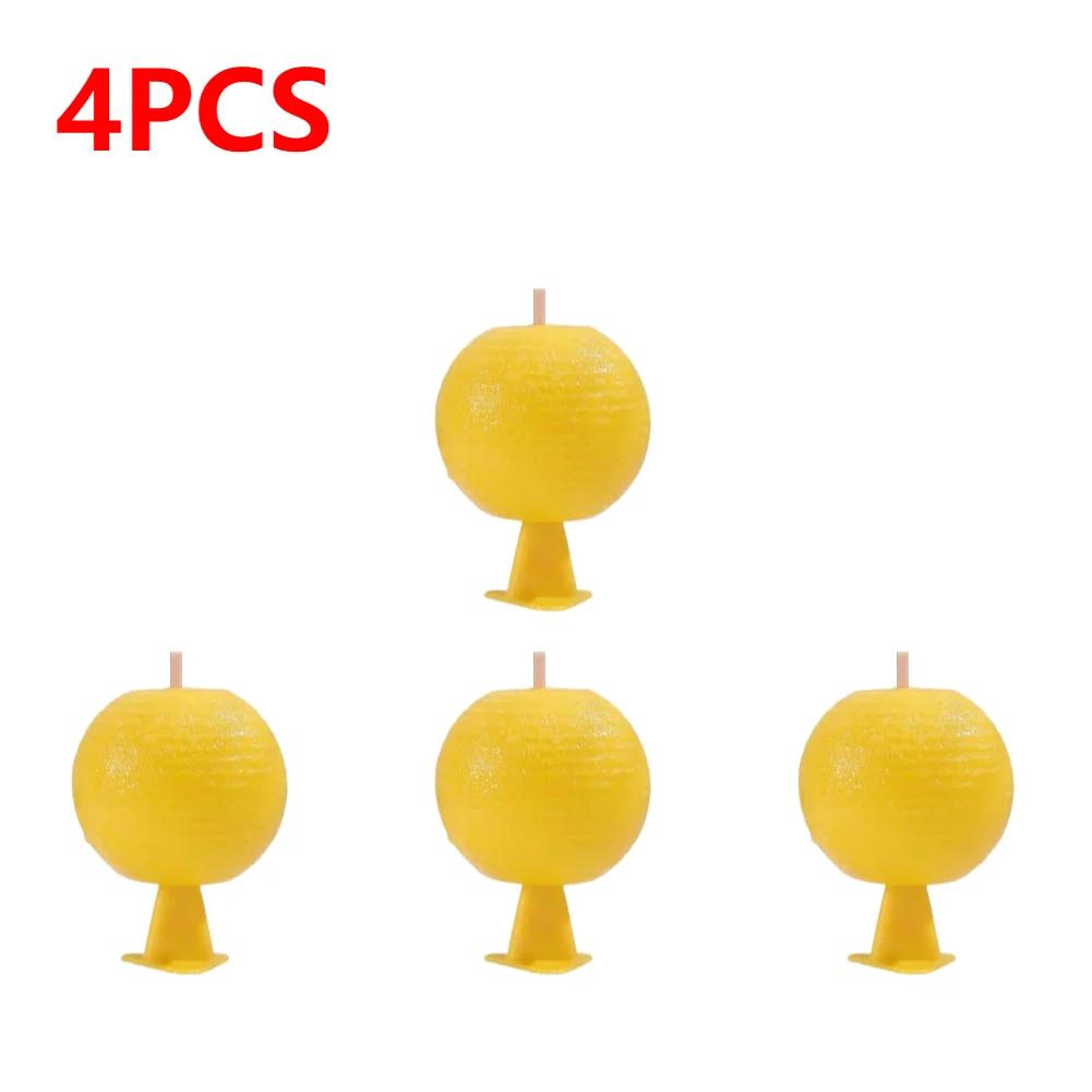 5 Pezzi Trappole per Moscerini della Frutta Palla Cattura Moscerini della Frutta Appiccicosa Palla Colla Gialla Pannello Appiccicoso Flessibile per Moscerini della Frutta Mosconi Zanzare Disinfestante
