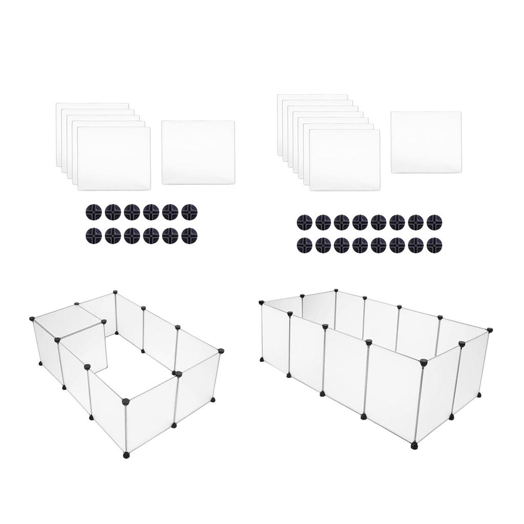 , Dog Cage, Yard Fence, for Sleeping, Playing, Kennel, PP, Small Animal Enclosure, Pet Fence