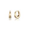 poery Essential Double Hoops_Gold