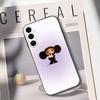 Cartoon C-cheburashka  Phone Case Black Silicone Soft For Samsung Galaxy A73,A72,A71,A70,A53,A52,A51