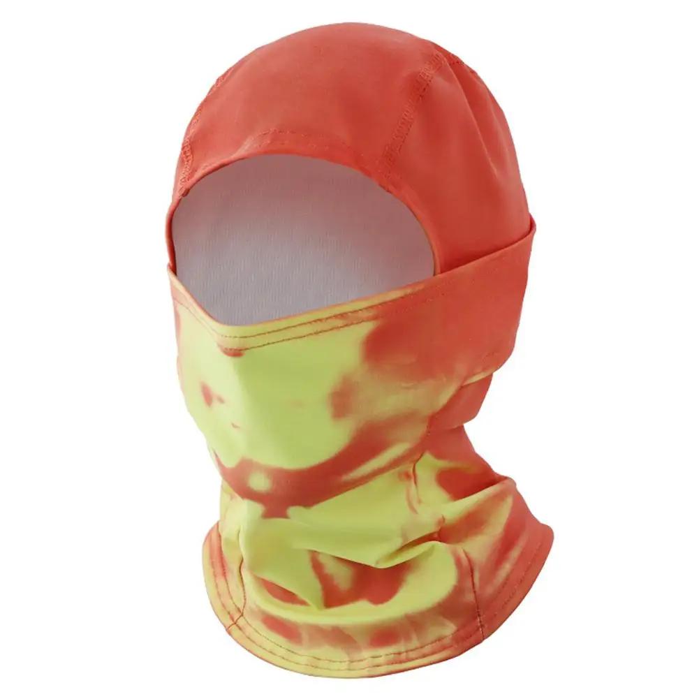 Heat Reactive Balaclava Temperature Sensitive Color Change Ski Mask Full Head Wrap Motorcycle For Hiking Cycling Women Men