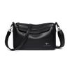 Modische Schultertasche aus Kunstleder, Damen Handtasche in Unifarbe, Retro Schultertasche, Umhängetasche mit mehreren Fächern, geeignet für den täglichen Gebrauch und zum Einkaufen