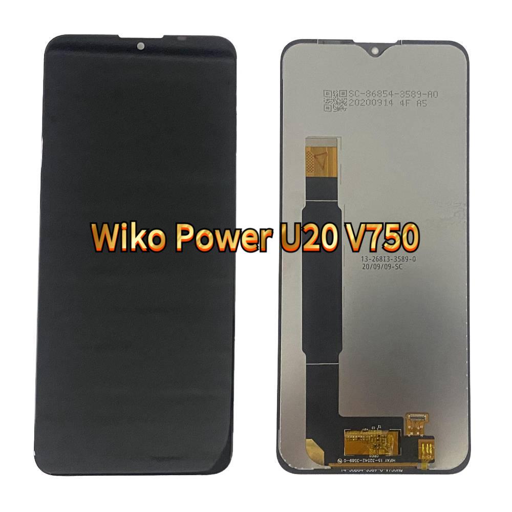 

LCD Screen and Digitizer Full Assembly for Wiko Power U20 V750