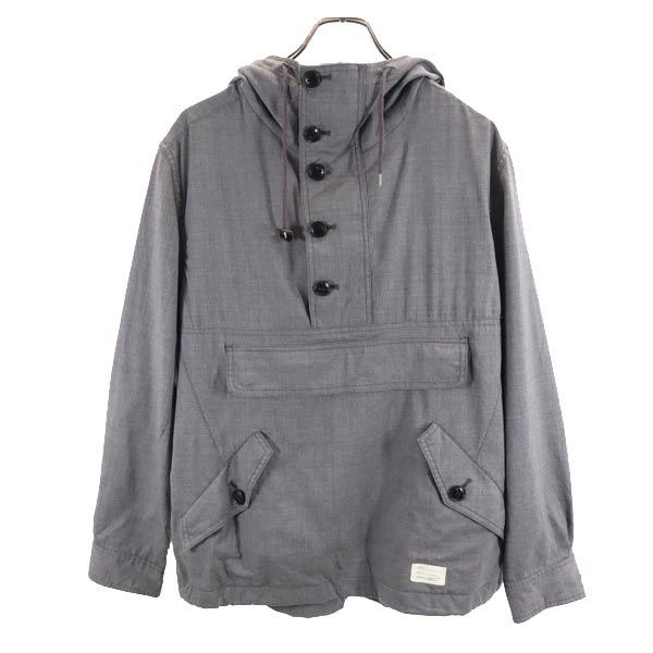 

имя. Сделано в Японии Анорак Парка 1 серый Мужской Б/У