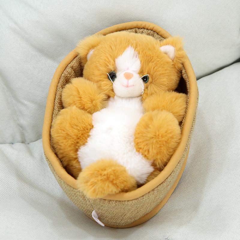 Süßes Waschbär-Stofftier Panda Kuscheltier Puppe Weiches Kreatives Geschenk für Hundebett