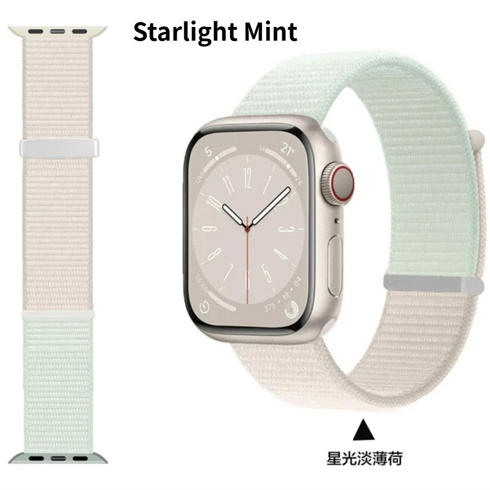 Nylon Loop Strap For Apple Watch Series11 Band 46mm 45mm 44mm 41mm 42mm 40mm 38mm Correa Bracelet For IWatch Ultra3 49mm 10 9 8 7 6 SE 5 Smart Belt