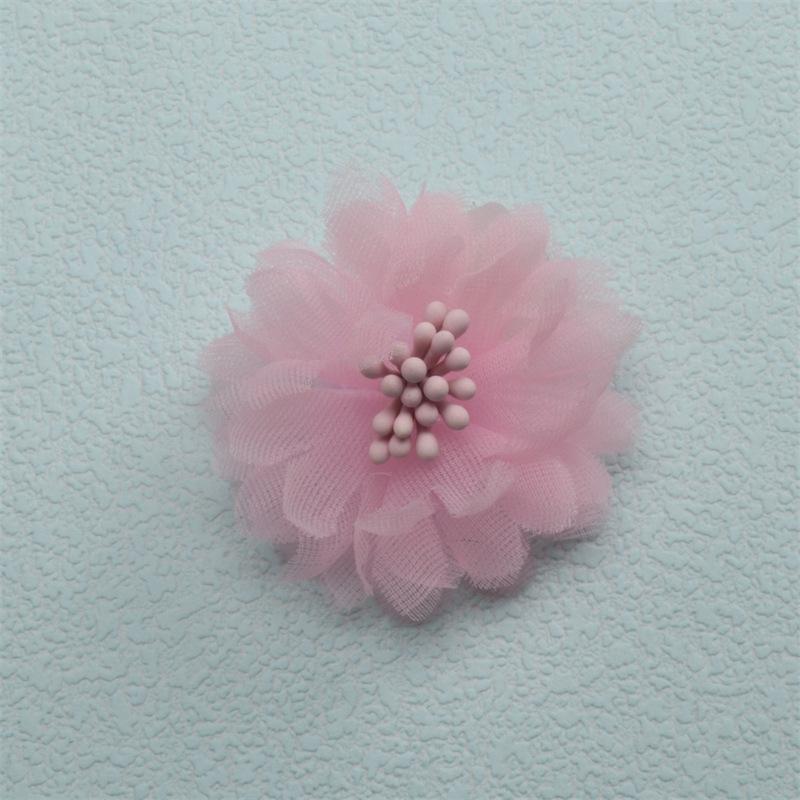 Three-Dimensional Fabric Yarn Flower Corsages: DIY Accessories for Shoes, Clothing, Brooches, and Hair Clips.
