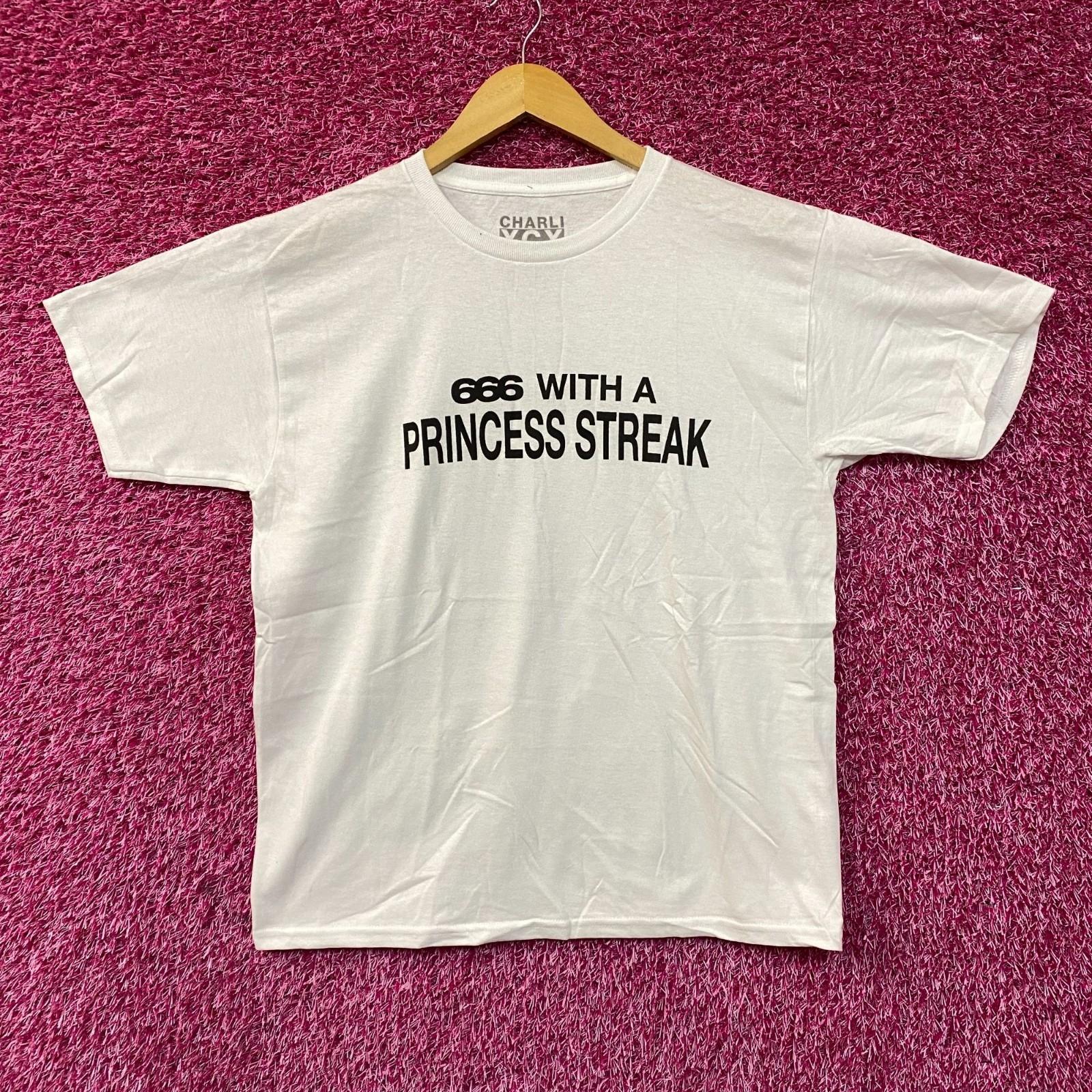 Музыкальная футболка CharliXCX 666 с принтом  Princess Streak  XL