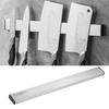Wall Magnetic Cutter Holder Stainless Steel Powerful Magnet Great Suction Waterproof Drainage Punch-free Anti-slip Kitchen Utensil Organizer