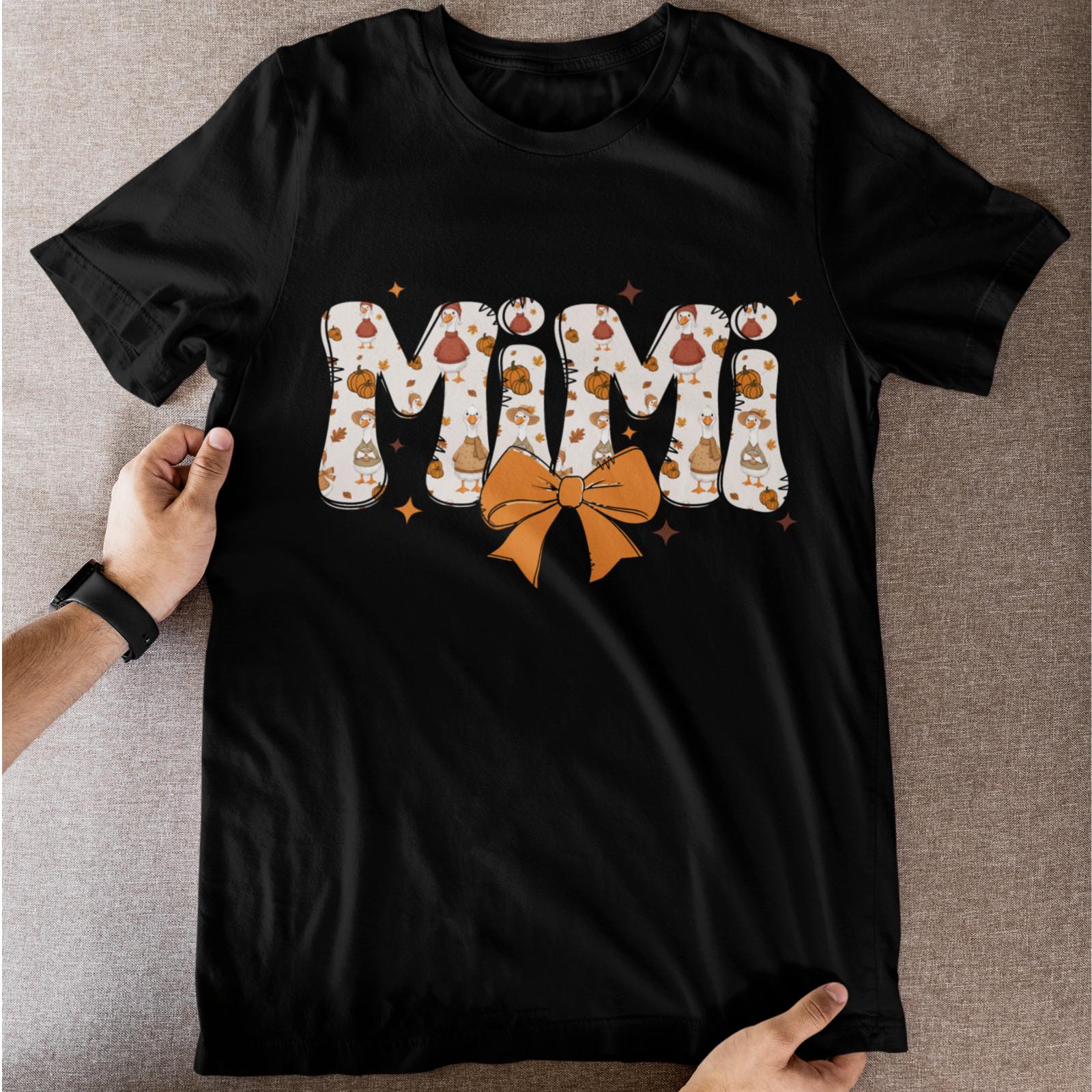 Mom Fall T-Shirt Cute Pumpkin Autumn Mama Thanksgiving Mothers Day Tee XXL