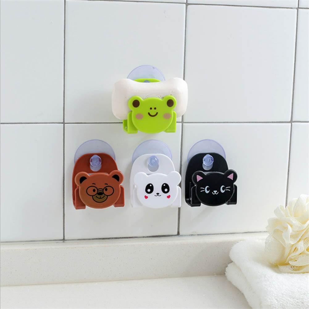 1PC Kitchen Sink Sponge Dish Cloth Scrubbers Holder Cute Cartoon Sink Soap Rack Drainer Rack Kitchen Organizer Bathroom Accessories