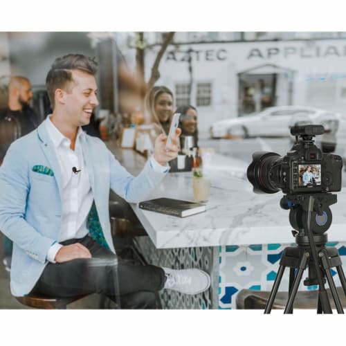 2.4G Wireless Microphone Lavalier for Smartphone DSLR Camera, New BOYA Lapel Microphone System for Canon Nikon Camera iOS Android Mobile Audio Recorde